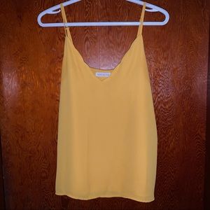 Yellow tank top